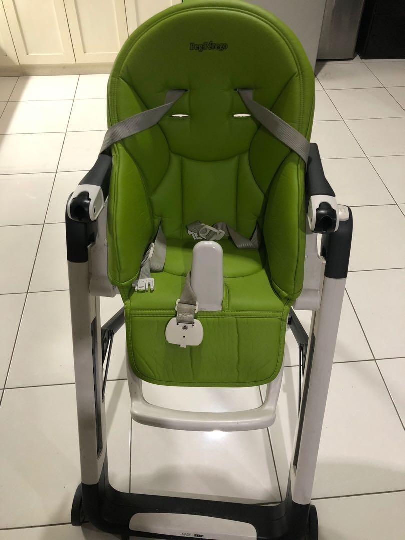 Baby High Chair Peg Perego Siesta Bayi Anak Perawatan Makanan Anak Di Carousell