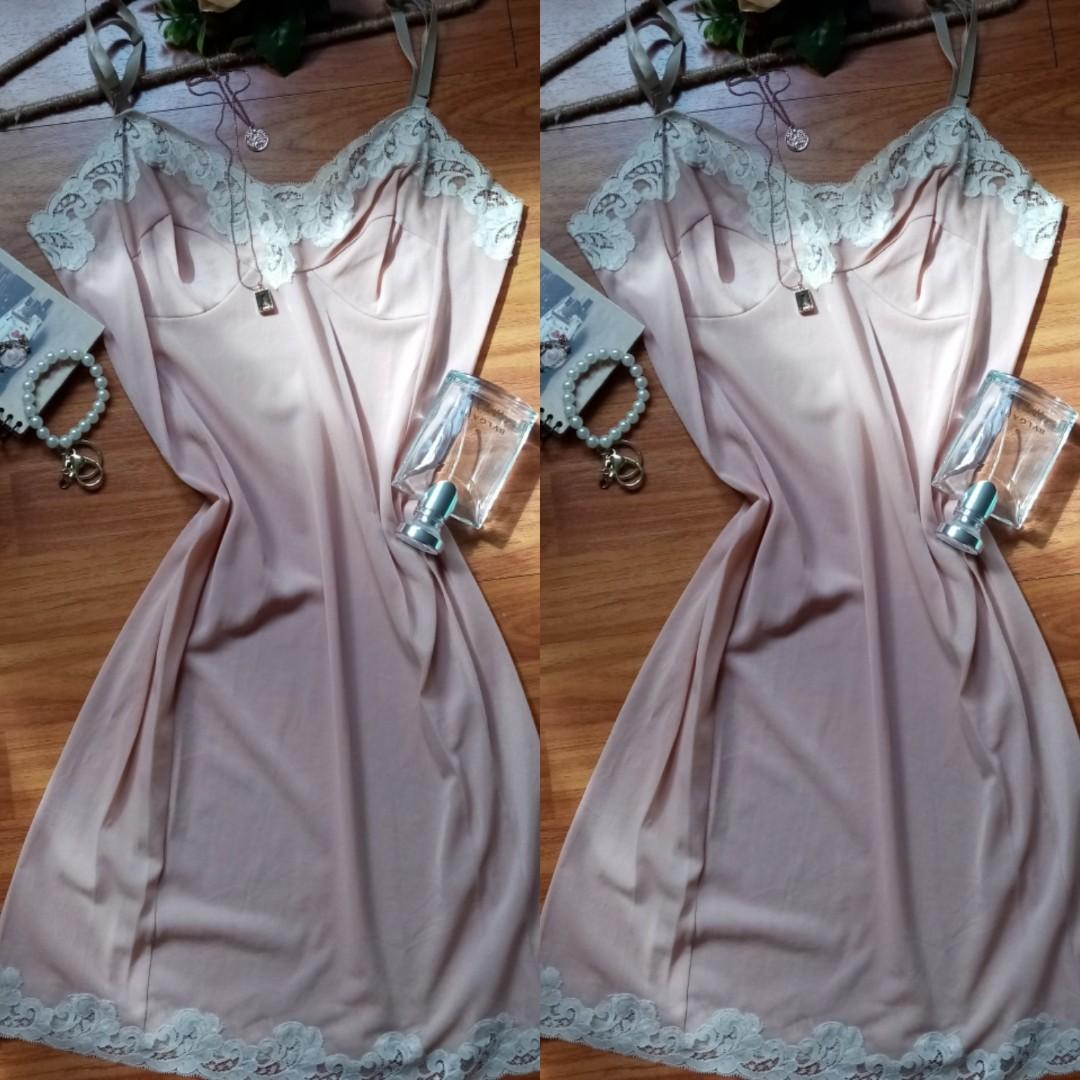 Baby pink nighties (Category: Maternity wear) located in Rizal. Submitted by aedelle (Listing ID 277140393, Image 2). Description: .