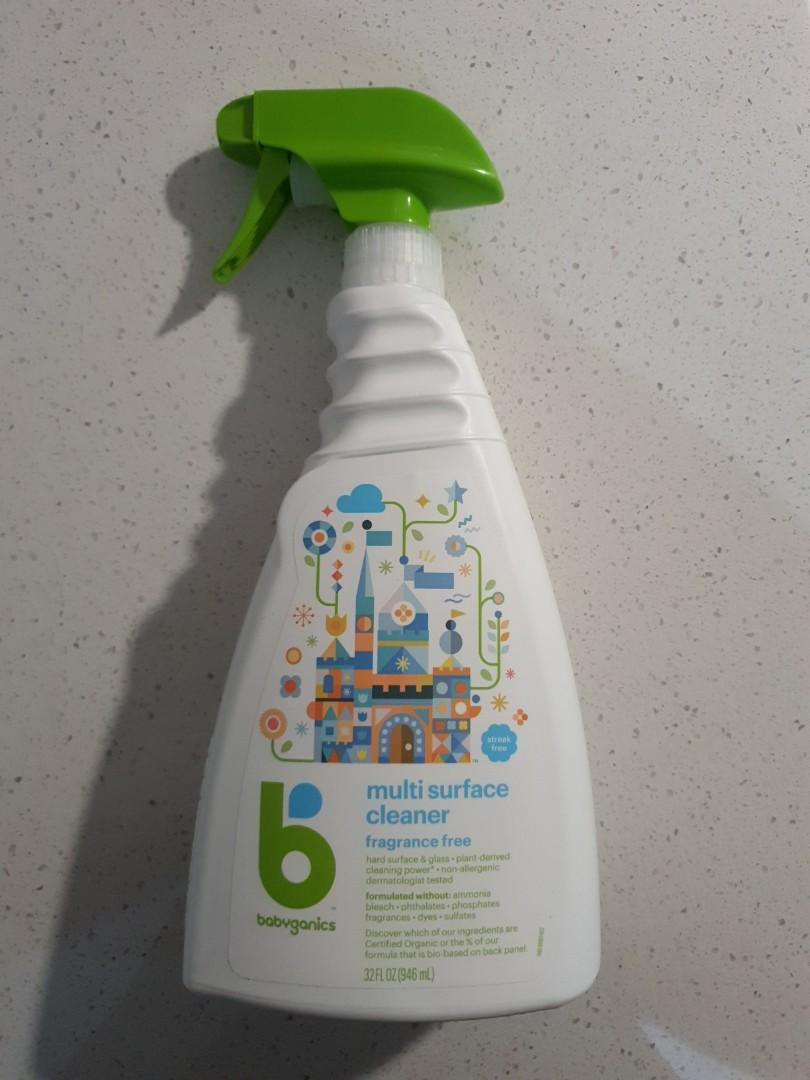 Babyganics multi surface cleaner fragrance free New and sealed