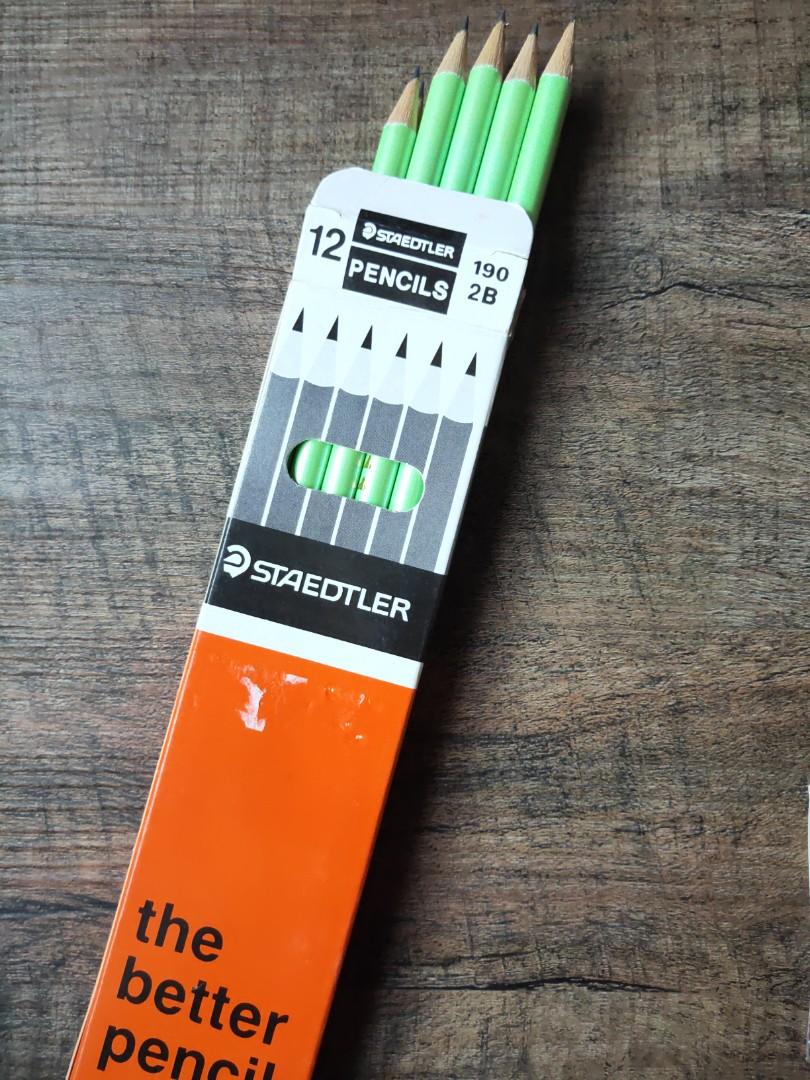 Bnib Stationery Staedtler 2b Pencils Pencil Leads Wooden Clip