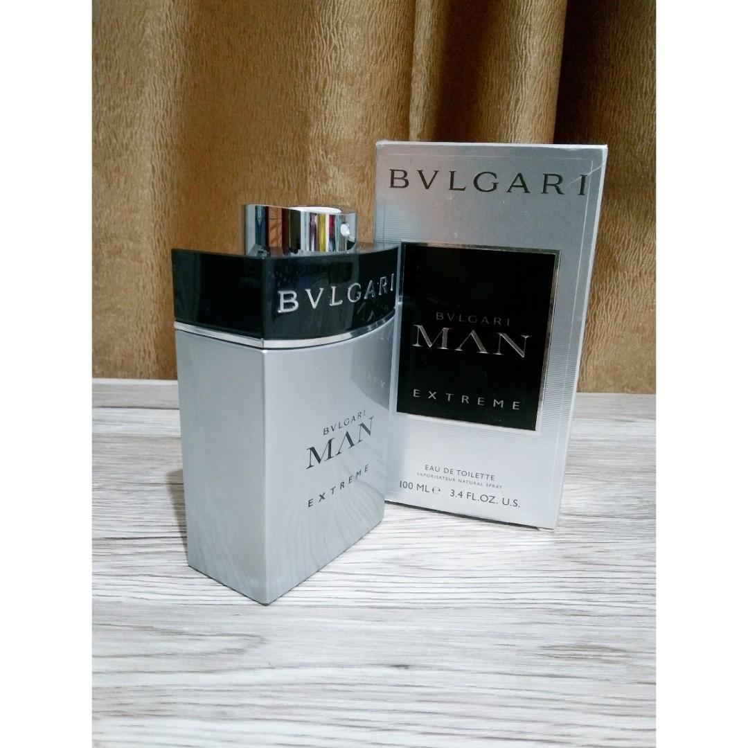 BVLGARI MAN EXTREME Original Botol Parfum Kosong 001 thr2020 Kesehatan Kecantikan Parfum Kuku Lainnya di Carousell