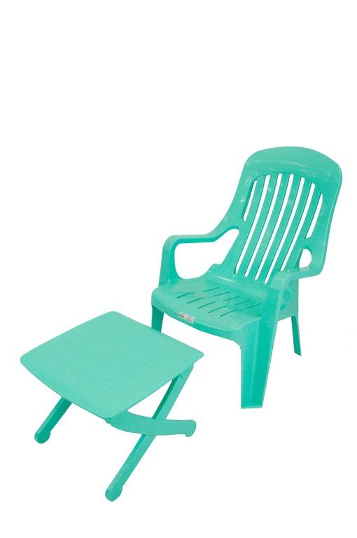 Monoblock outlet relax chair