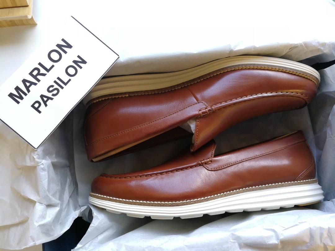 Cole Haan Original Grand Venetian Loafer British Tan Ivory 9M