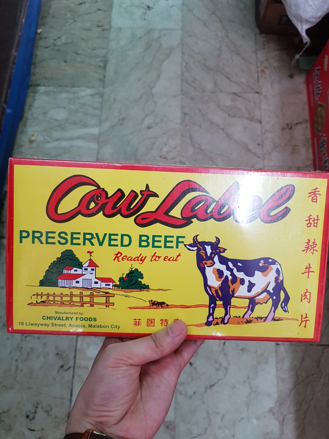 Cow Label Preserved Beef Ready To Eat, Food & Drinks, Local ...