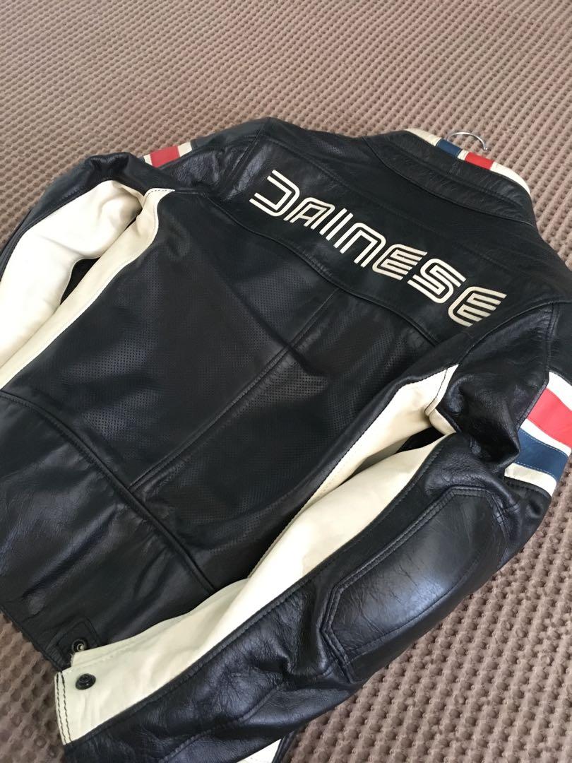 Dainese HF D1 Perforated Leather Jacket, Motorbikes on Carousell