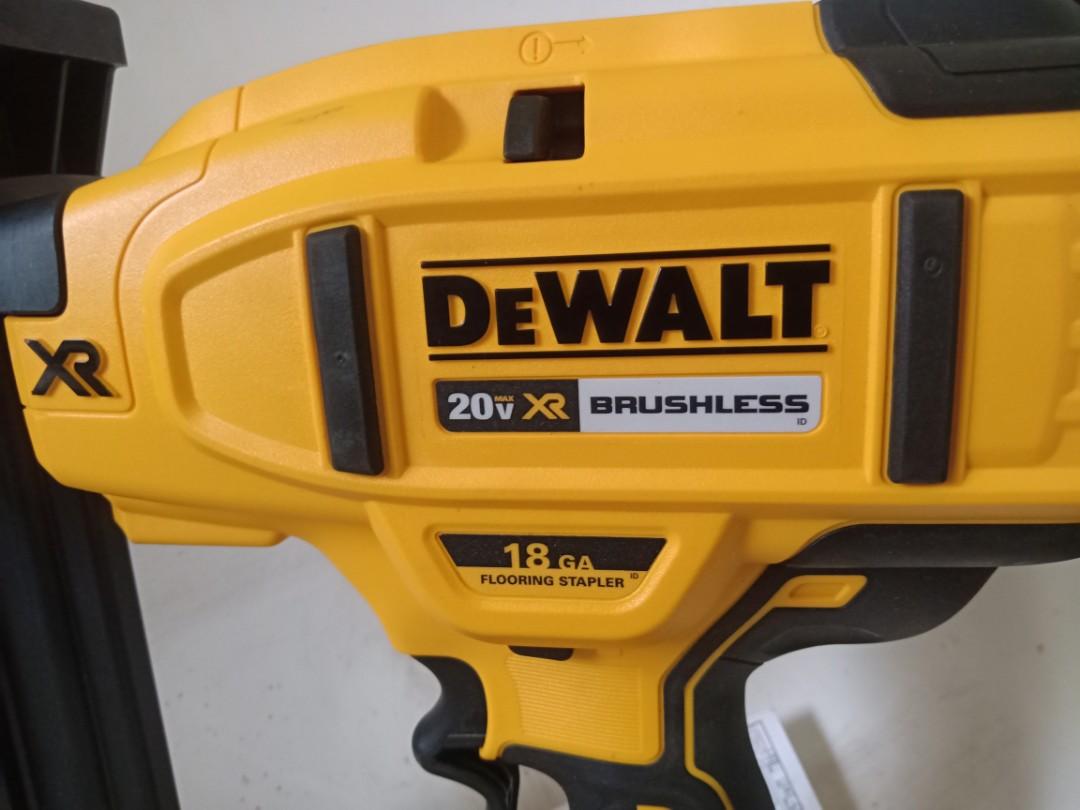 Dewalt xr 20v max brushless flooring stapler nailer, Furniture & Home Living, Cleaning