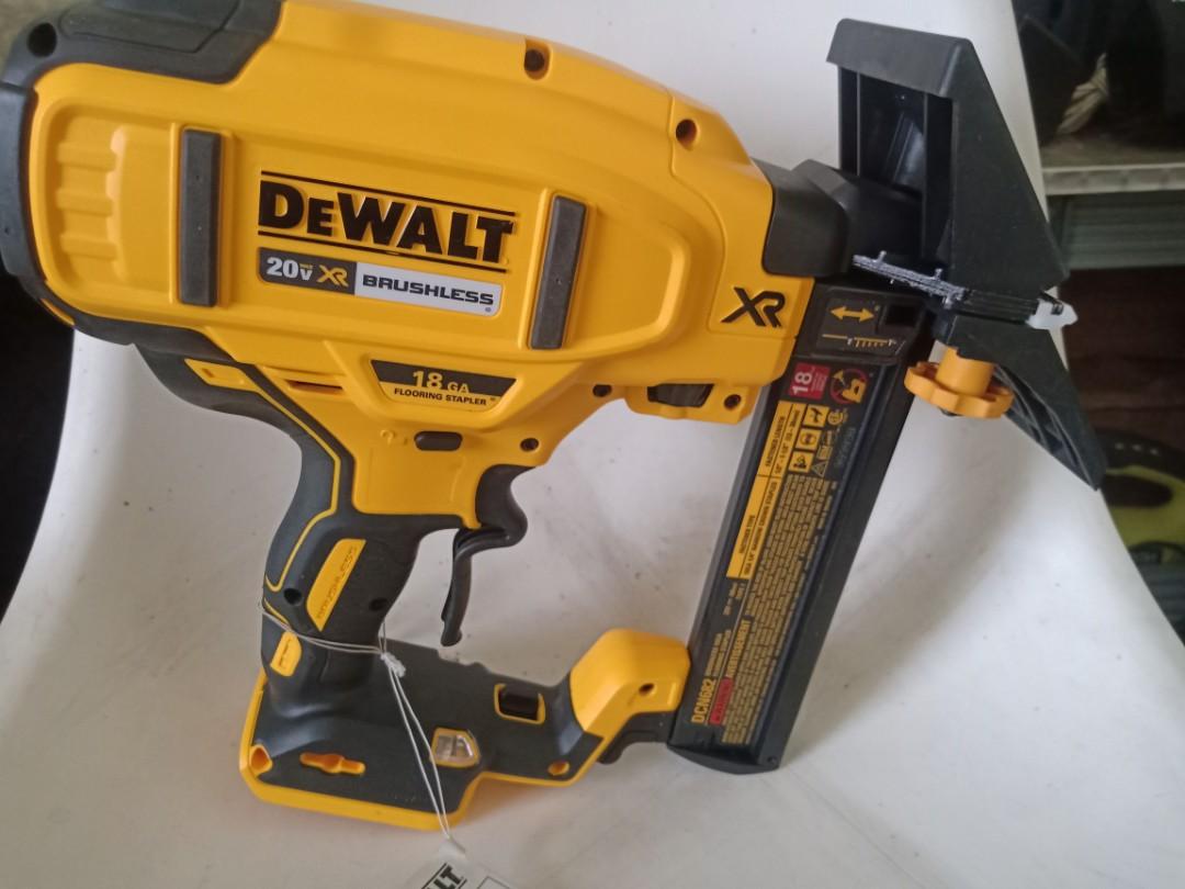 Dewalt xr 20v max brushless flooring stapler nailer, Furniture & Home Living, Cleaning