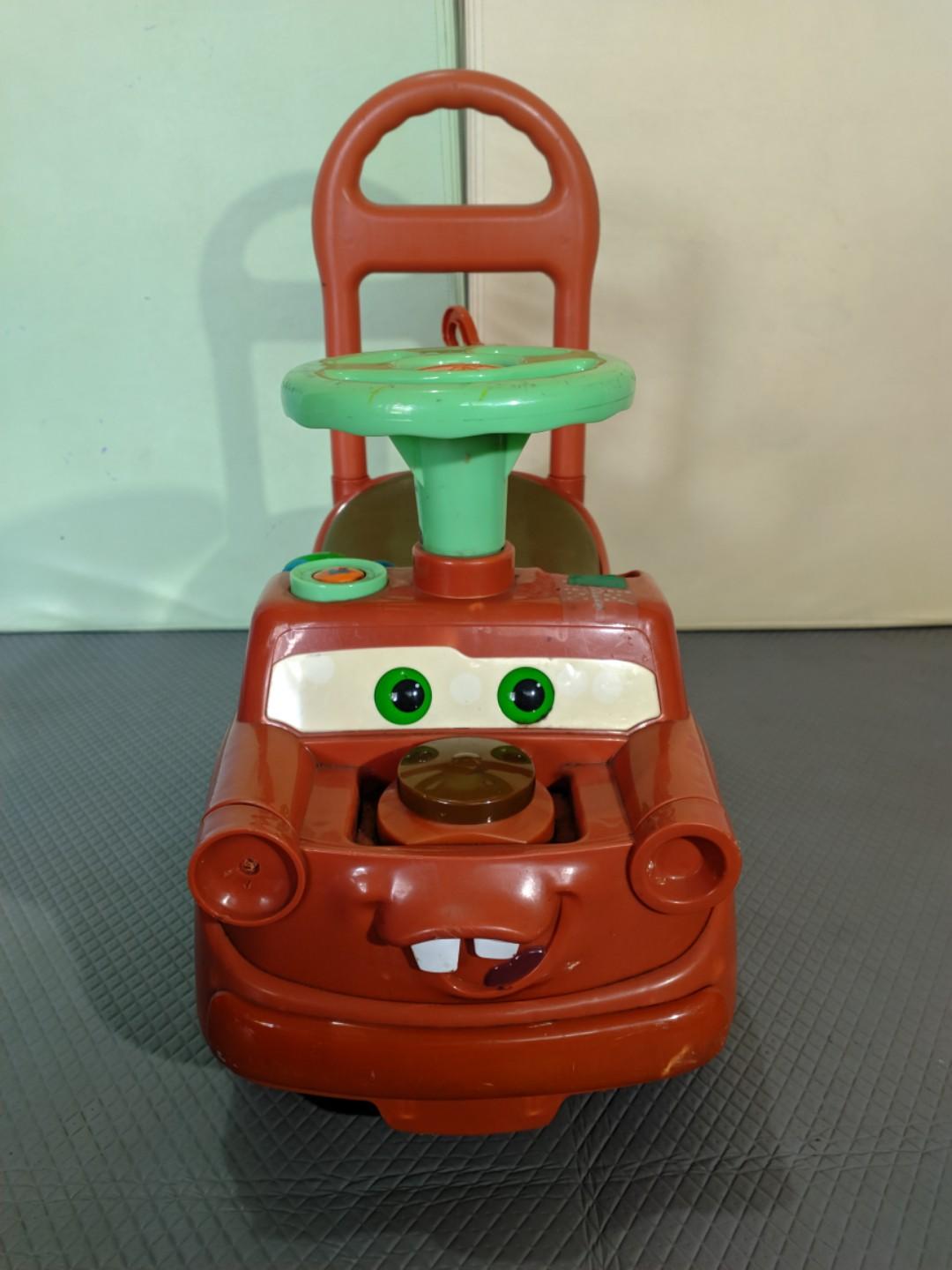Disney Tow Mater Push Ride On Car Babies Kids Infant