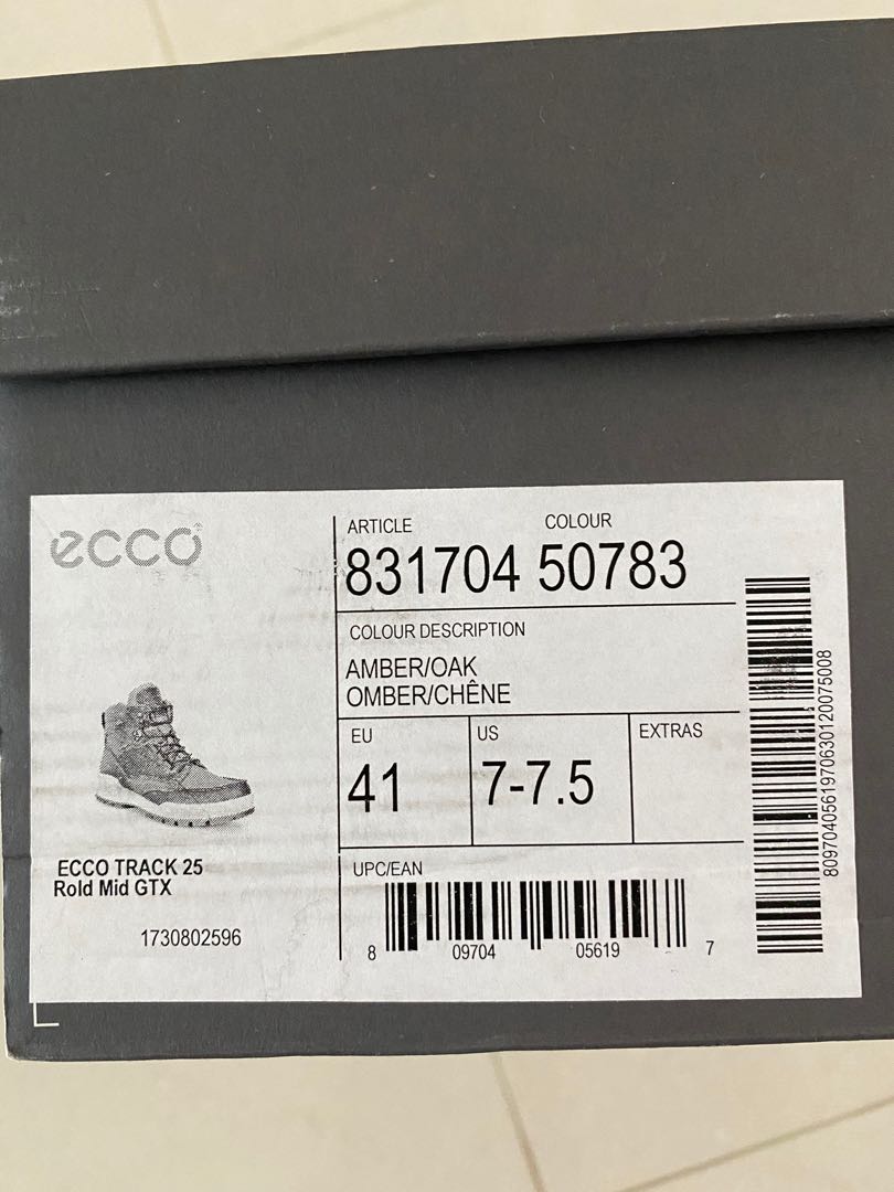 Ecco boots, Men's Fashion, Footwear, Boots on Carousell