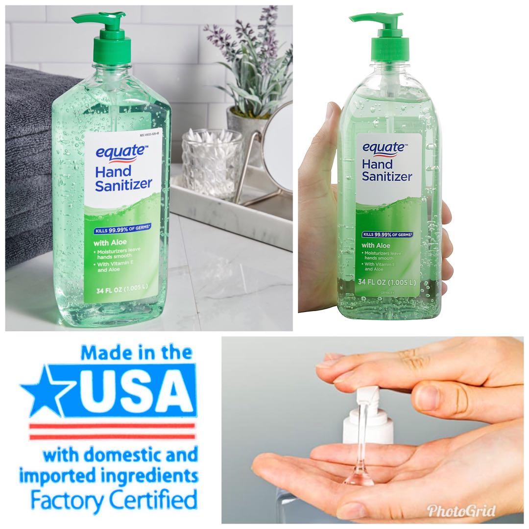 Equate hand sanitizer with aloe deals