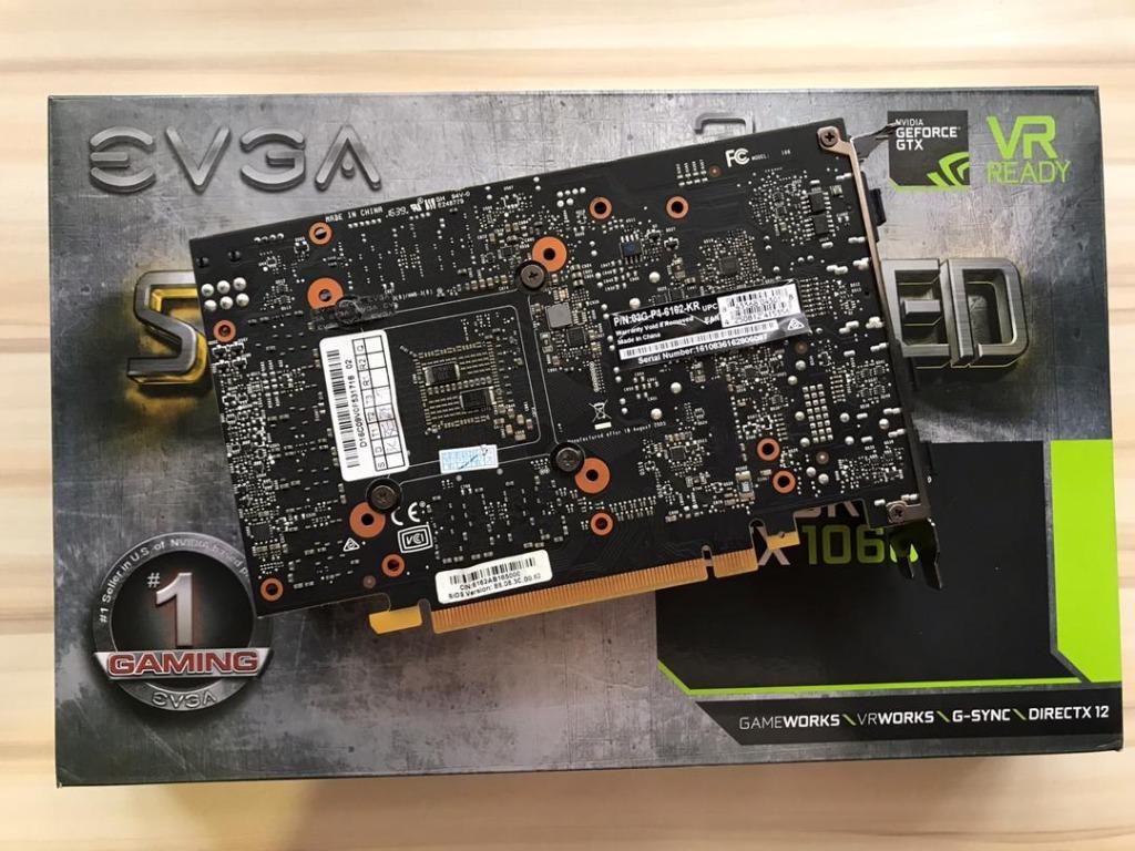 EVGA GTX 1060 3GB SC Gaming GTX1060 3GB Computers Tech Parts