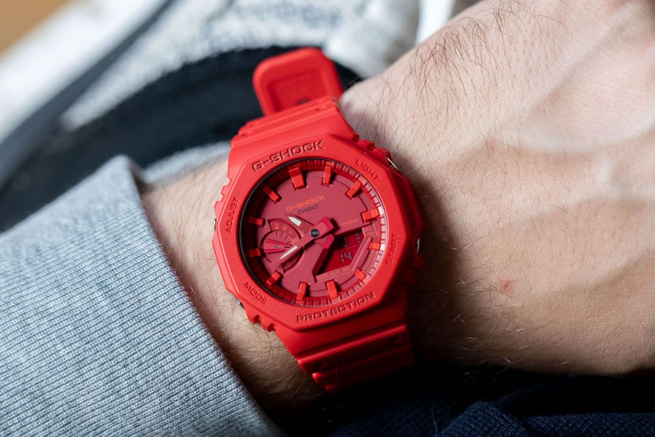 G Shock Ga 2100 A4 Red Game Changer A K A Casioak Luxury Watches On Carousell