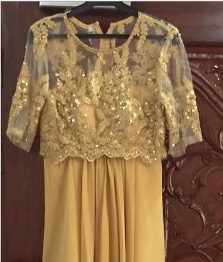 lace gown for principal sponsor