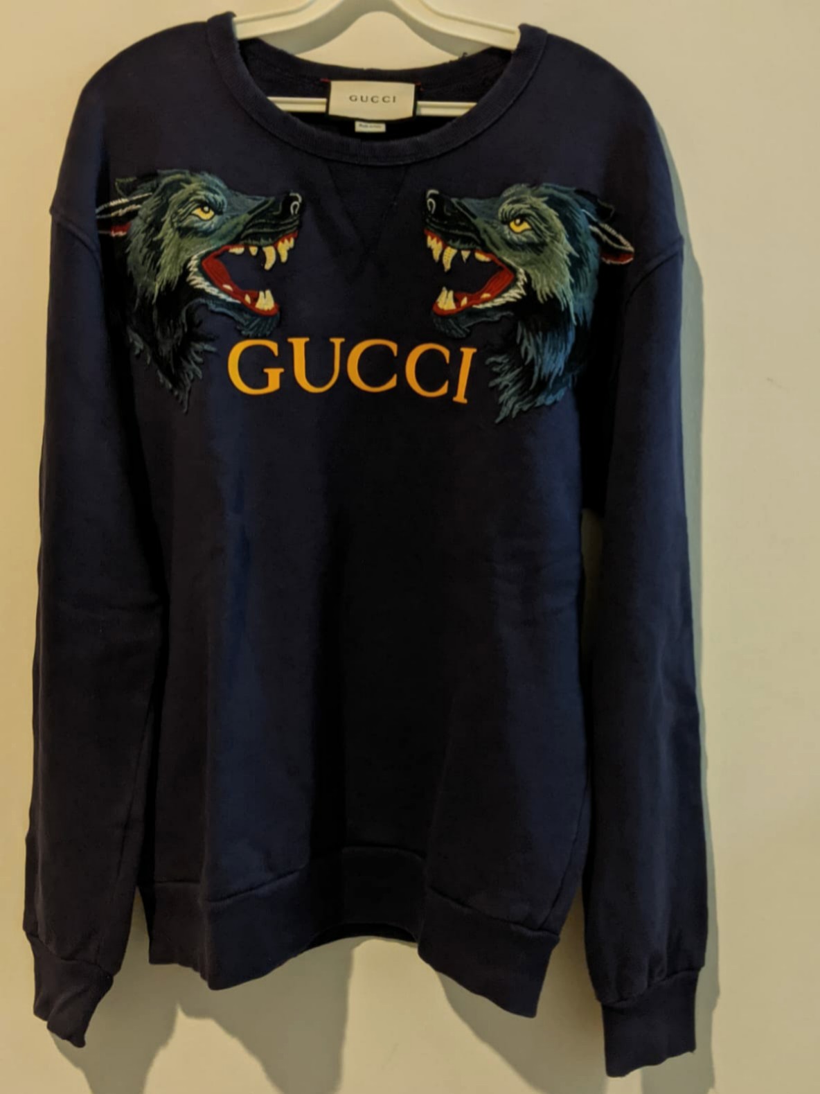 Gucci sweater wolf clearance
