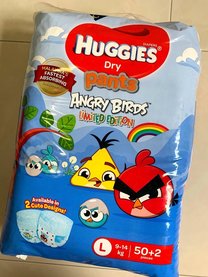 huggies dry pants angry birds