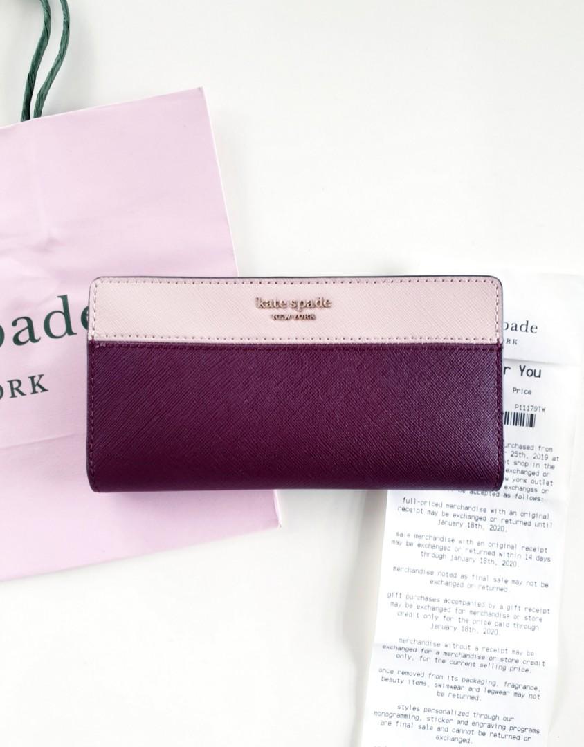 Kate spade cameron best sale slim bifold wallet