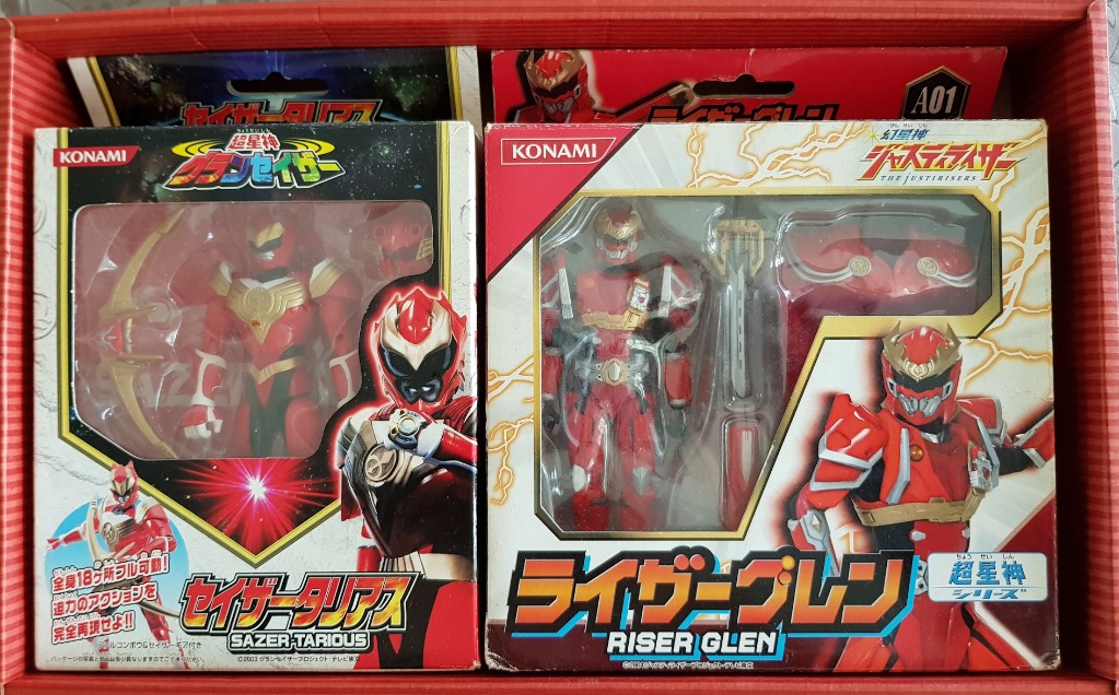 KONAMI Genseishin Justirisers Action Figure Toys, Hobbies & Toys, Toys ...