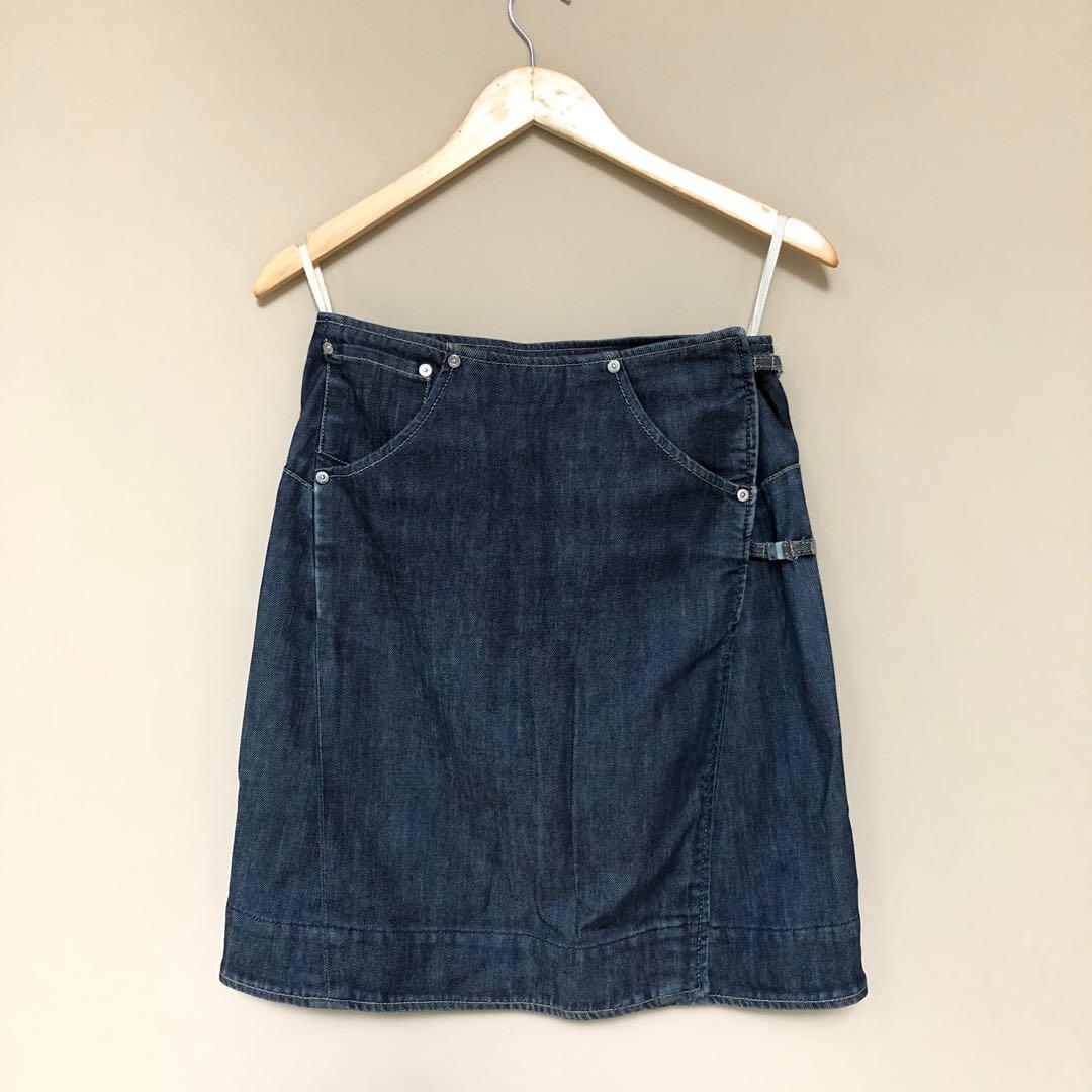 Levis denim skirt xl discount