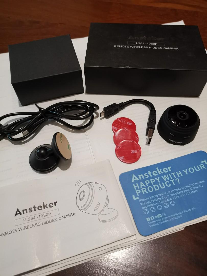 Ansteker mini camera clearance