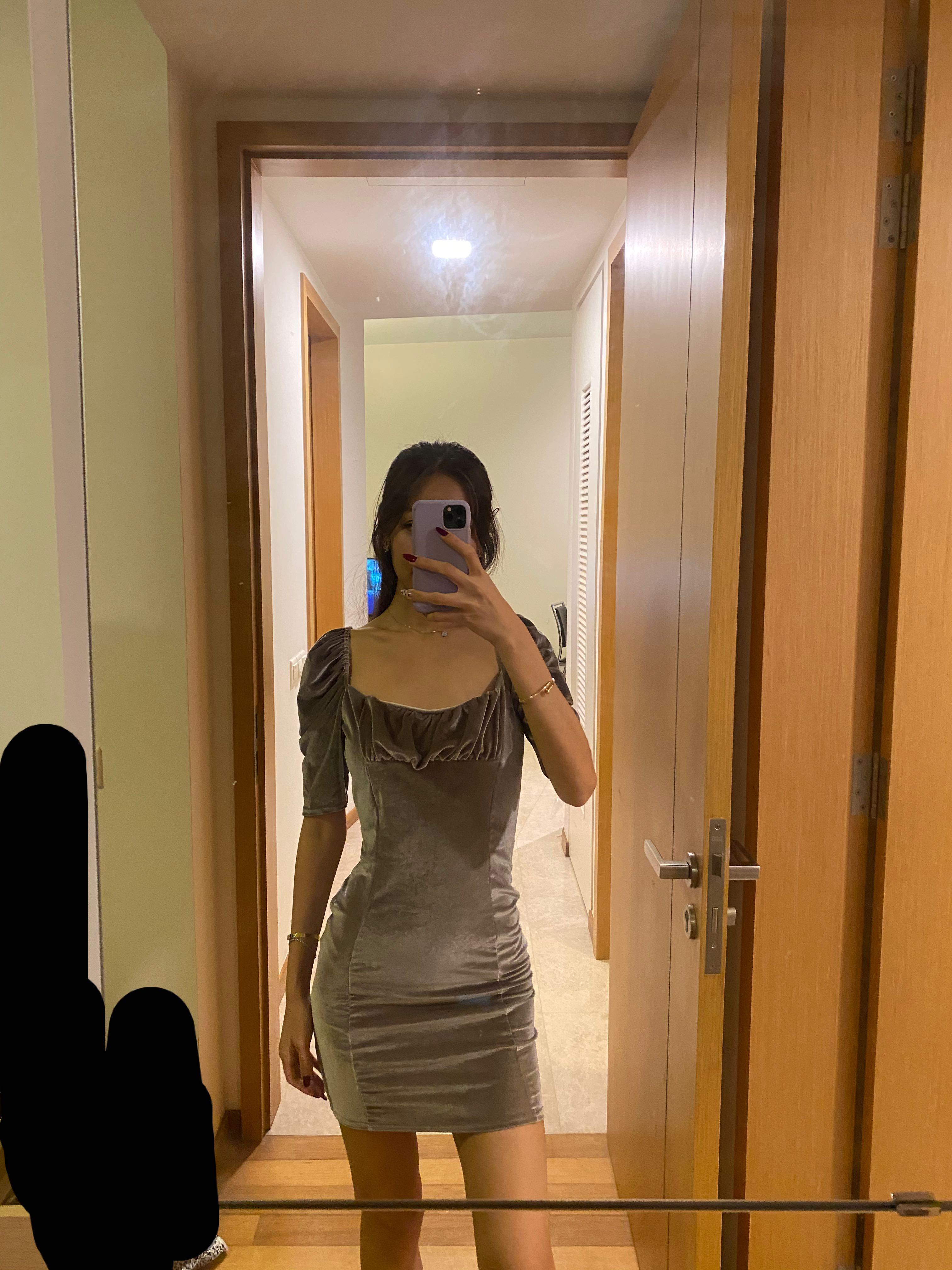Silver dress missguided sales
