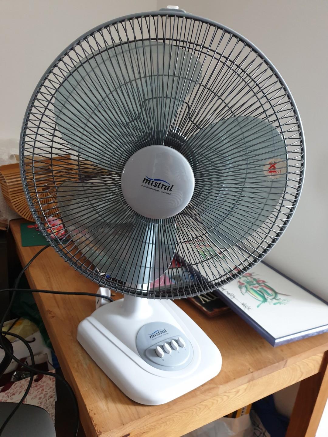 Mistral Table Fan, Furniture & Home Living, Lighting & Fans, Fans on