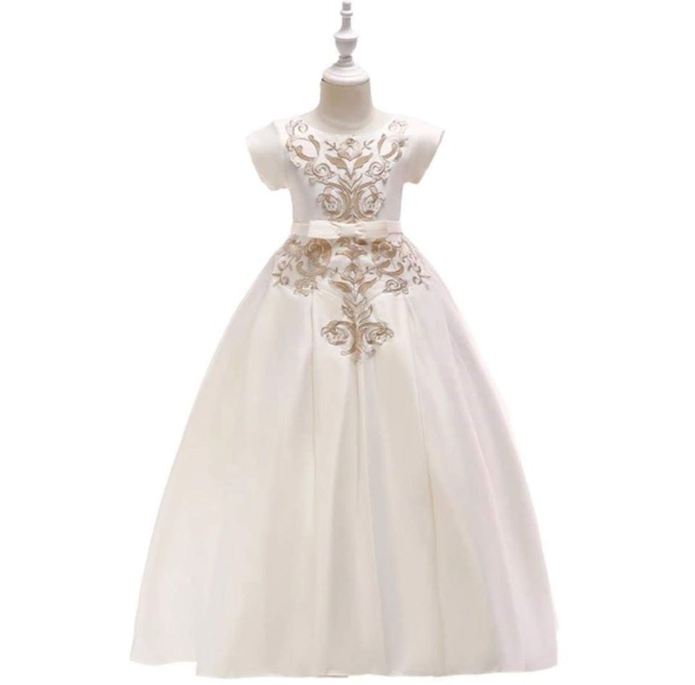 chiffon baby frock
