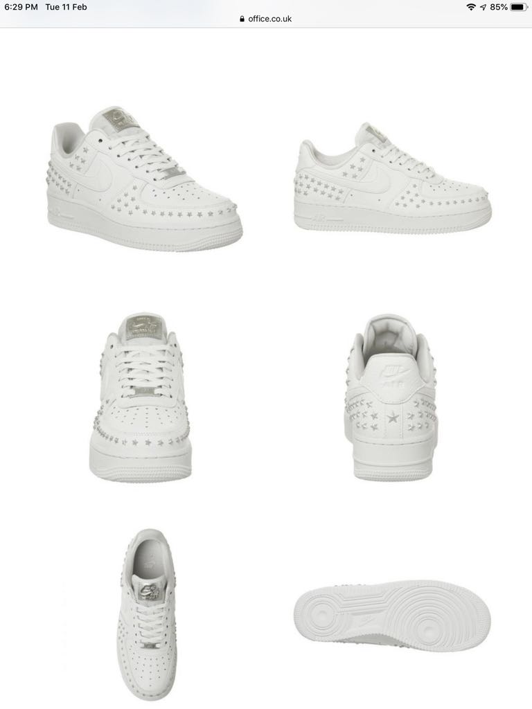 white star air force ones