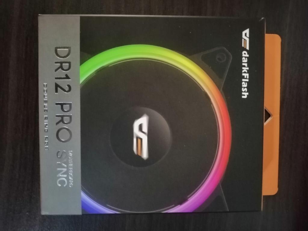 PC Fan - DarkFlash DR 12 Pro RGB Fan (Category: Computer Parts) located in Caloocan City. Submitted by stephenx.7 (Listing ID 277186894, Image 2). Description: Condition: - Brand New Price: - P350 each RFS: - Spare/Excess Available Quantity: 2 pieces Meet up places: - SM Tungko - SM Fairview - Fairview Terraces - Trinoma - SM North Specifications; LED Color: RGB Product Dimension: 120mm(W) x 120mm(D) x 25mm(H) Operating Voltage: 12V Power Input: 