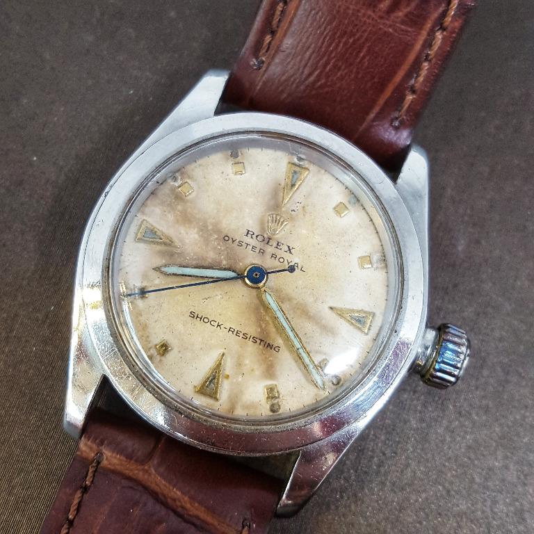 Rare 64 Years Old Rolex Oyster Royal 2280 Vintage Watch 1956