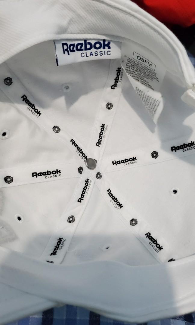 White Reebok Cap Reebok classic cap, Men's Fashion, Watches & Accessories, Caps & Hats ...