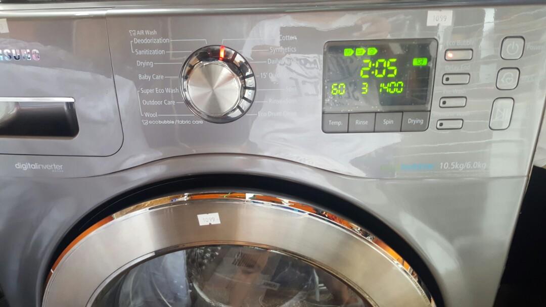 samsung eco bubble inverter 10 5kg