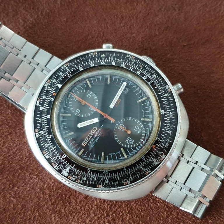 Seiko 6138-7000 Automatic Chronograph “Calculator” Slide Rule, Men's  Fashion, Watches & Accessories, Watches on Carousell