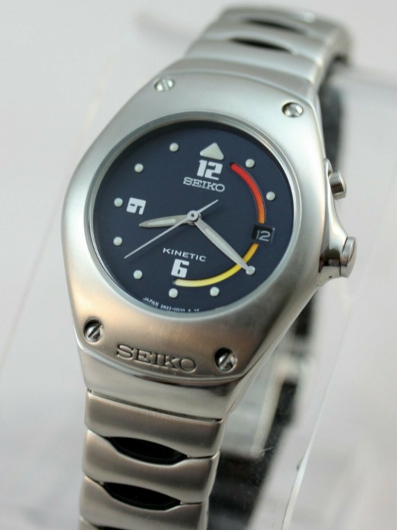 SEIKO KINETIC 3M22 OD39 ARCTURA, Luxury, Watches on Carousell