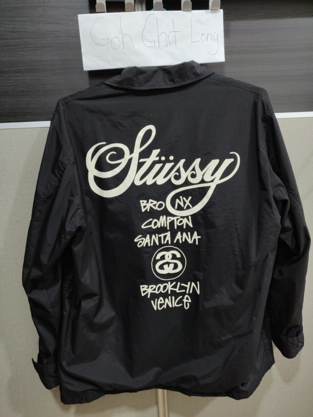 Stussy World Tour Coach Jacket