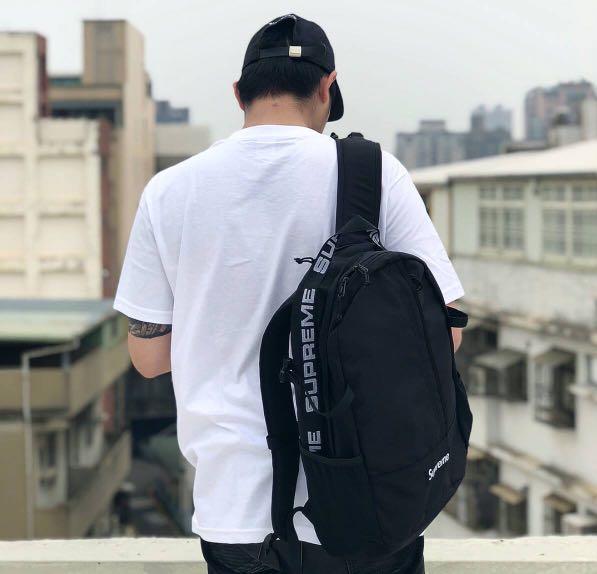 Ss18 sales backpack supreme