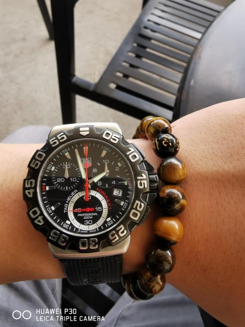 Tag heuer cah1110 rubber strap top