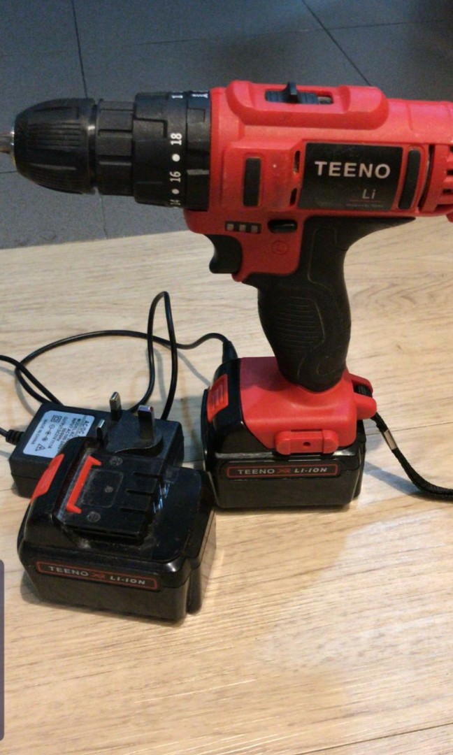 Teeno cordless deals drill