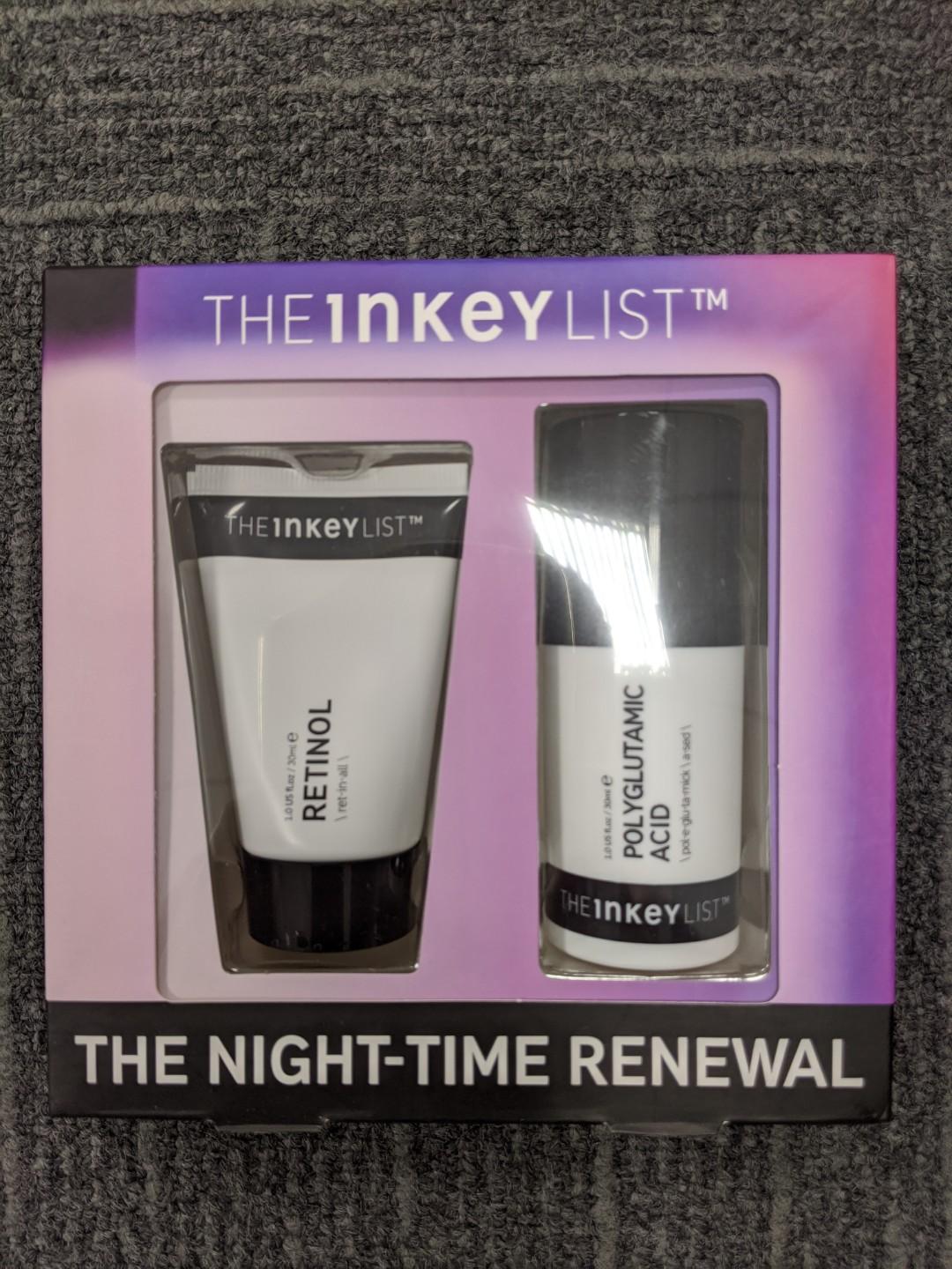 polyglutamic acid and retinol