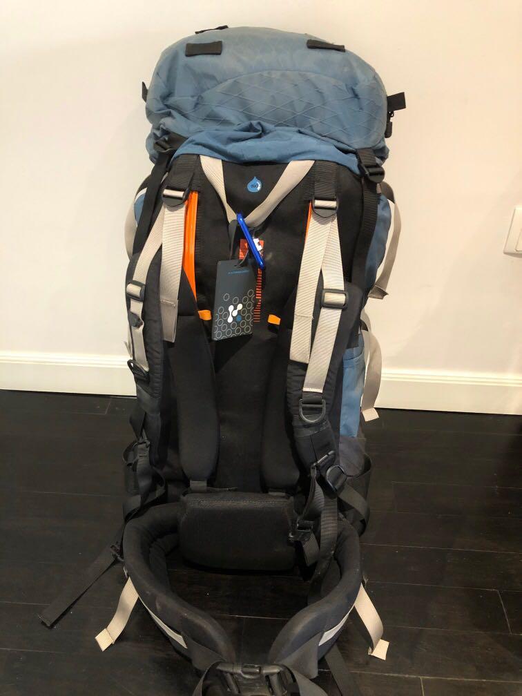 Used Kathmandu Interloper 70L backpack, Men's Fashion, Bags, Backpacks