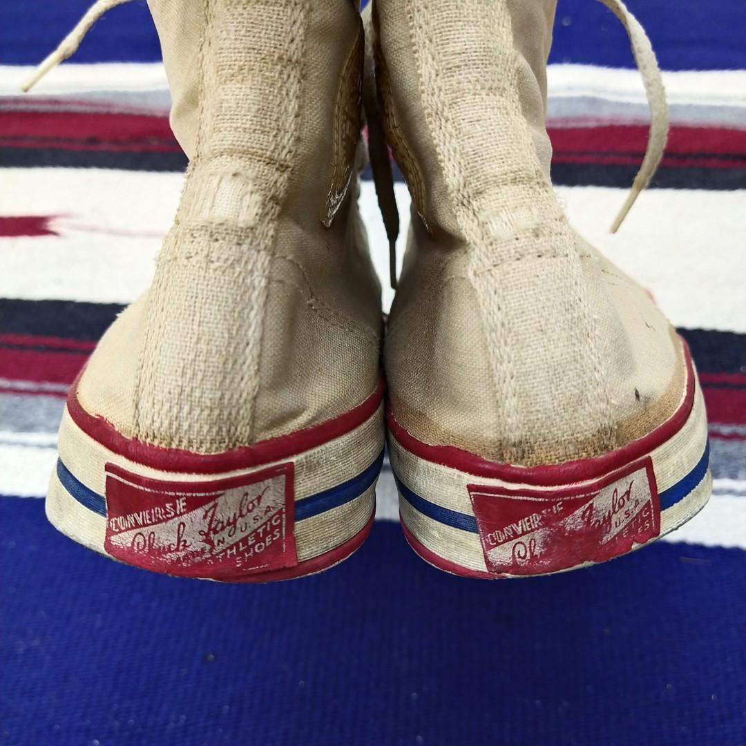 Vintage converse red label 1950s made in usa Men s Fashion