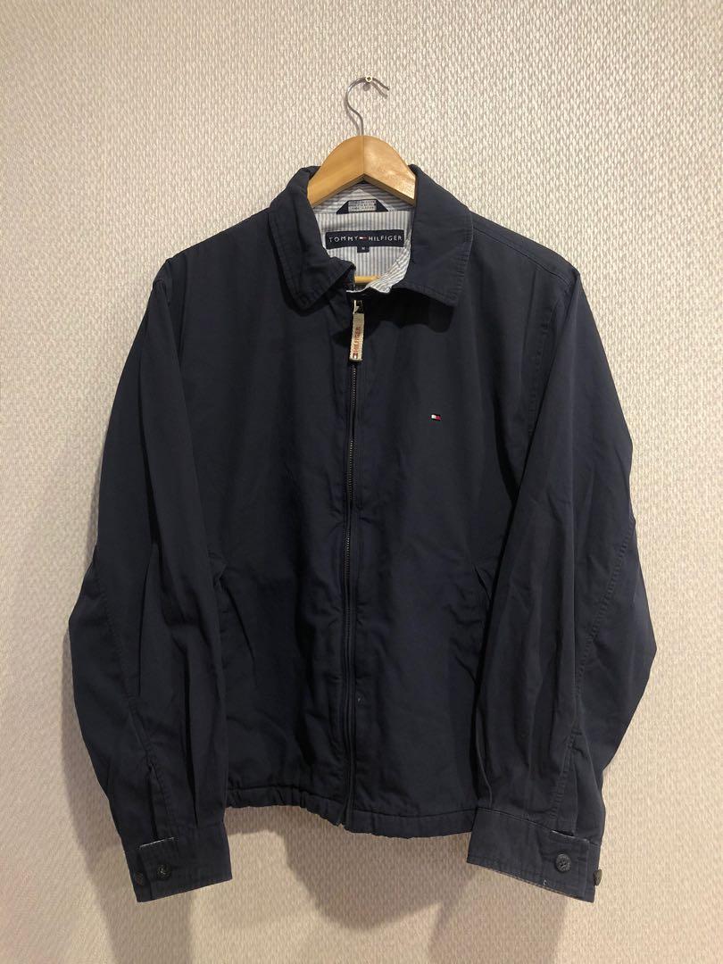 Vintage Tommy Hilfiger Harrington jacket Men s Fashion Coats Jackets and Outerwear on Carousell