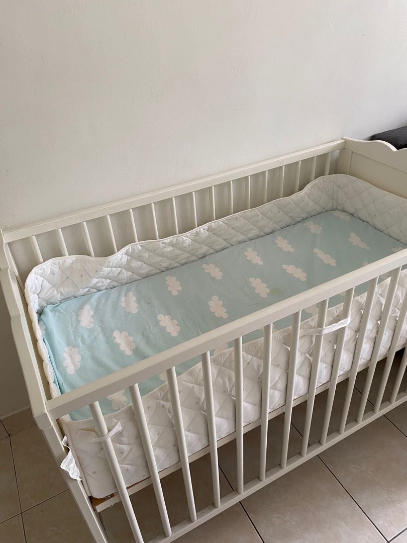 Whole Set Baby Cot Ikea SMAGORA Tilam Bumper ThankYouNext