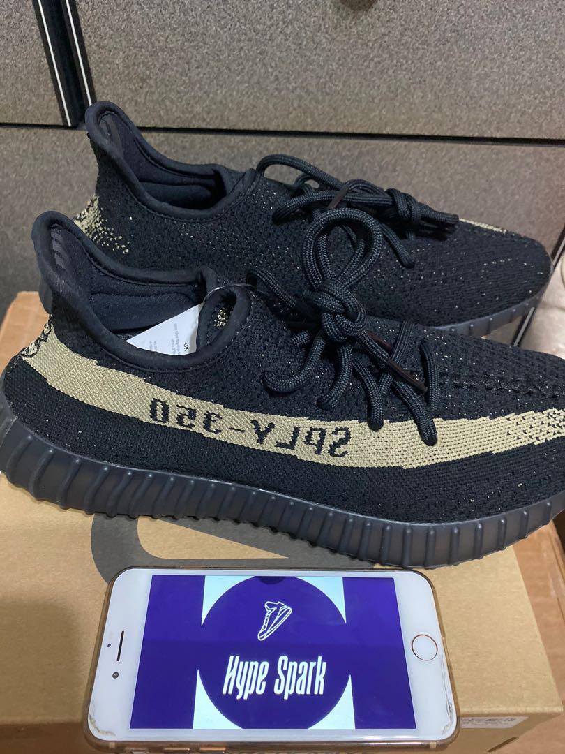 Adidas yeezy boost new arrivals 350 v2 black green