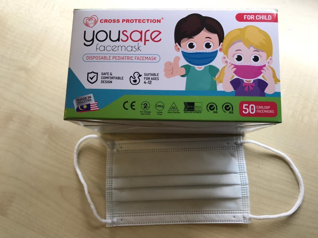 You Safe Kid Face Mask Health Beauty Face Skin Care On Carousell