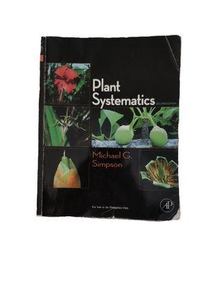 Plant Systematics by Michael G. Simpson (soft cover)