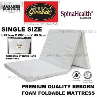 Free Shipping Jfh Goodnite Spinahealth V3 Rebond Foam Foldable Mattress With Carry Bag 2inch Home Furniture Others On Carousell