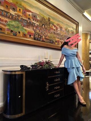 Off Shoulder Cocktail Dress
