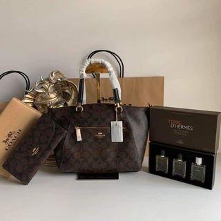 Authentic coach bag take all perfume wallets ready to ship