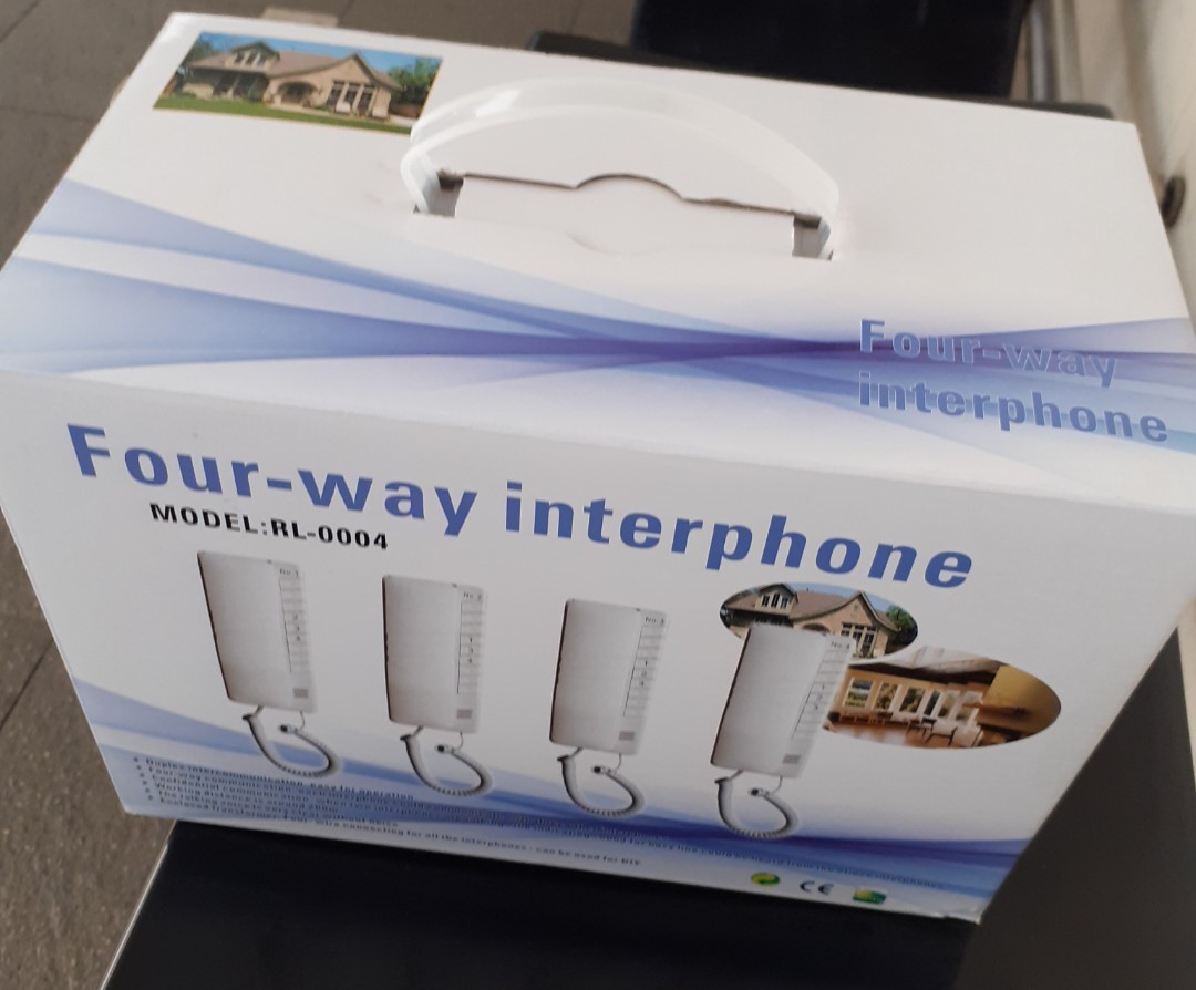 4way Intercom System, Audio, Other Audio Equipment on Carousell