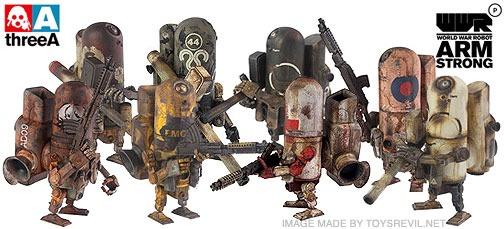 ThreeA 3A WWRP ARMSTRONG 4体セット 全新未開封Threezero ThreeA 3A WWRp Armstrong 8P Set EMGY